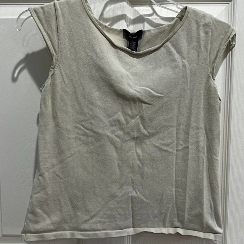 Jones Wear Cream Sweater Sz Large Lightweight​